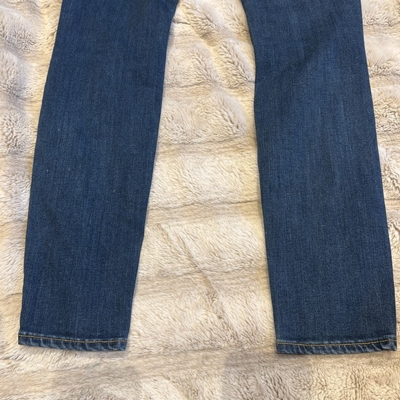 Paige Verdugo Ultra Skinny Jeans Sz 27 New Blue Distressed Denim ankle length - Picture 8 of 12